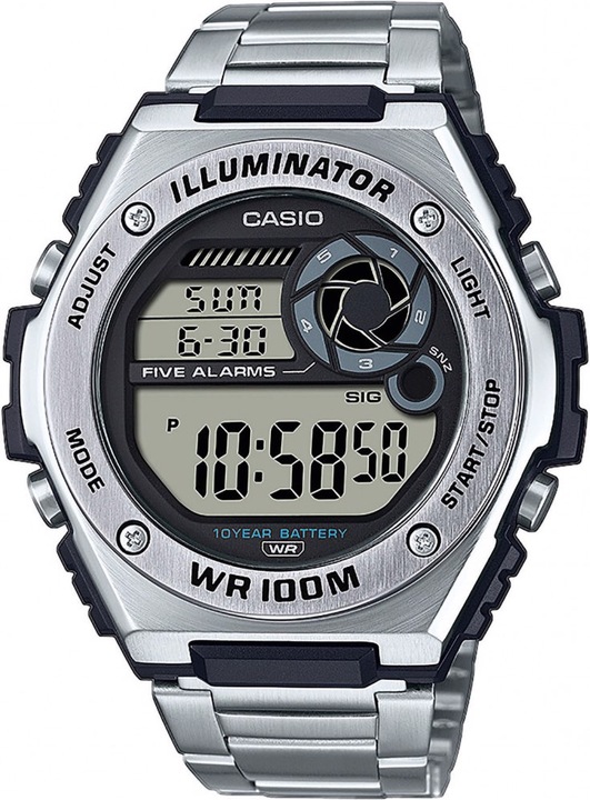 Actual product image Casio MWD-100HD-1AVEF (Digital watch, 51.80 mm)