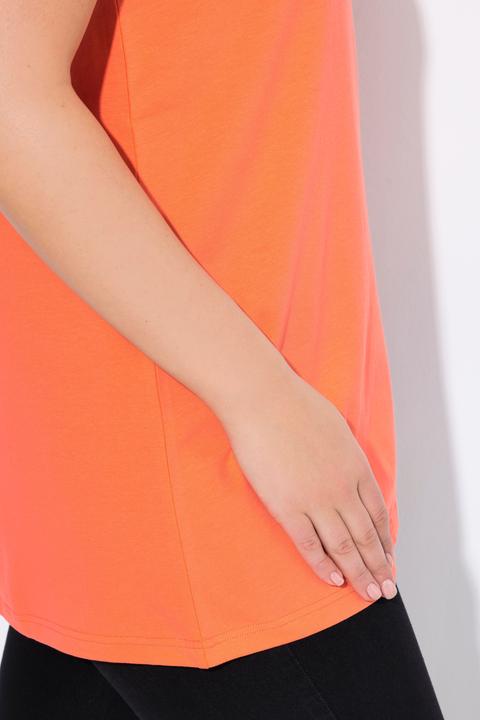 Actual product image Ulla Popken Essential Square Neck Stretch Cotton Tank (50, 52)