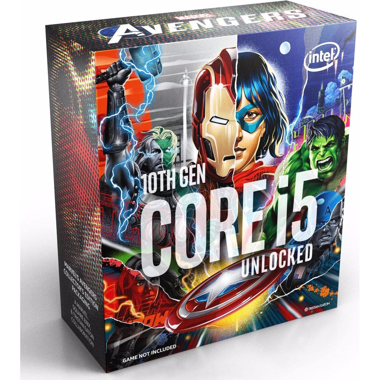 Intel Core i5-10600K - Avengers Edition (LGA 1200, 4.10 GHz, 6 -Core), Prozessor
