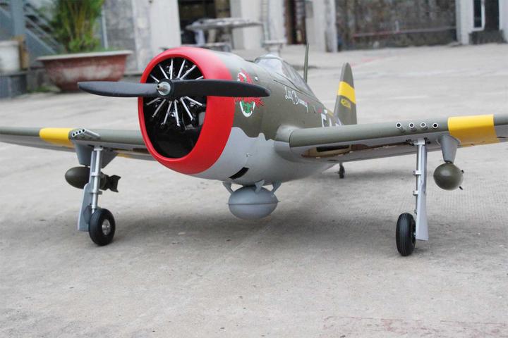 Image du produit Seagull Models SG-Models ) P-47D Little Bunny MK-II 10ccm 55" SANS train rentrant ARF Warbir (Oiseau de guerre)