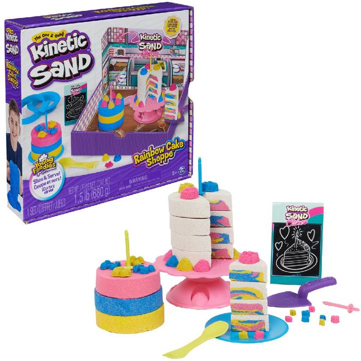Produktbild Spin Master Kinetic Sand Regenbogen Bäckerei Set