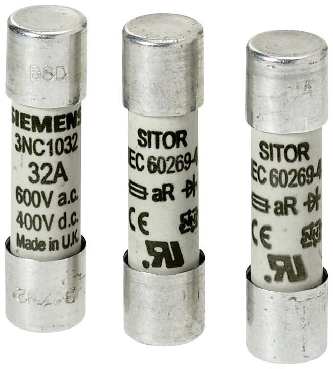 Produktbild Siemens SITOR-Zylindersicherung 10x38mm 25A 600V (25 A)