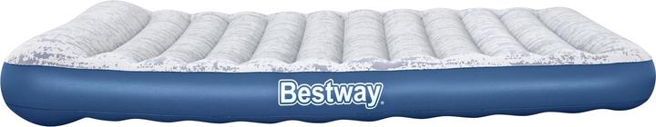 Produktbild Bestway Fashion Flock Luftmadras med indbygget AC Pumpe 203 x 152 x 30cm (152 x 203 cm)