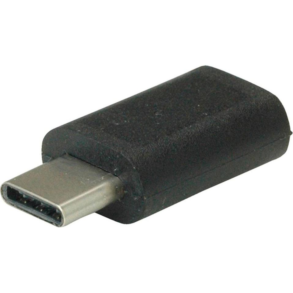Thumbnail - Value USB2.0 Type C Adapter. C-MicroB. M/F. Black, Netzwerk Zubehör