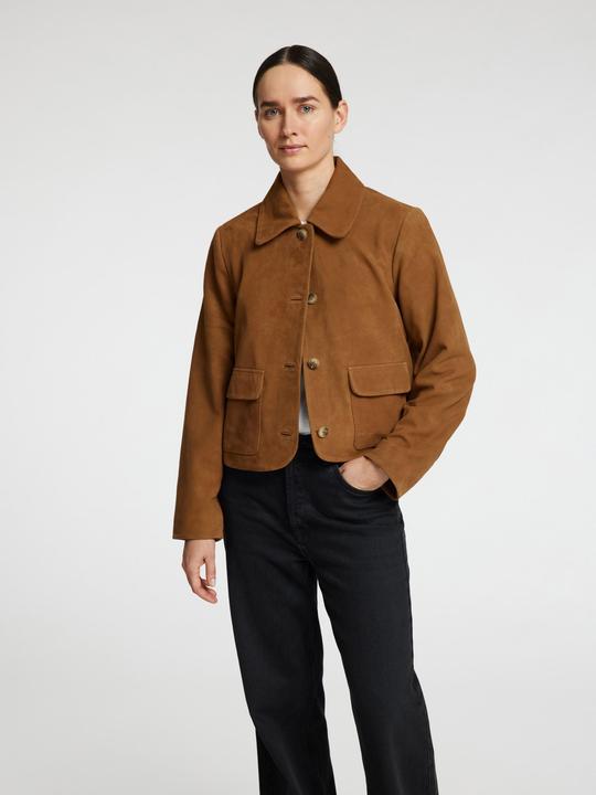 Produktbild Selected 100% Wildleder Jacke (36)