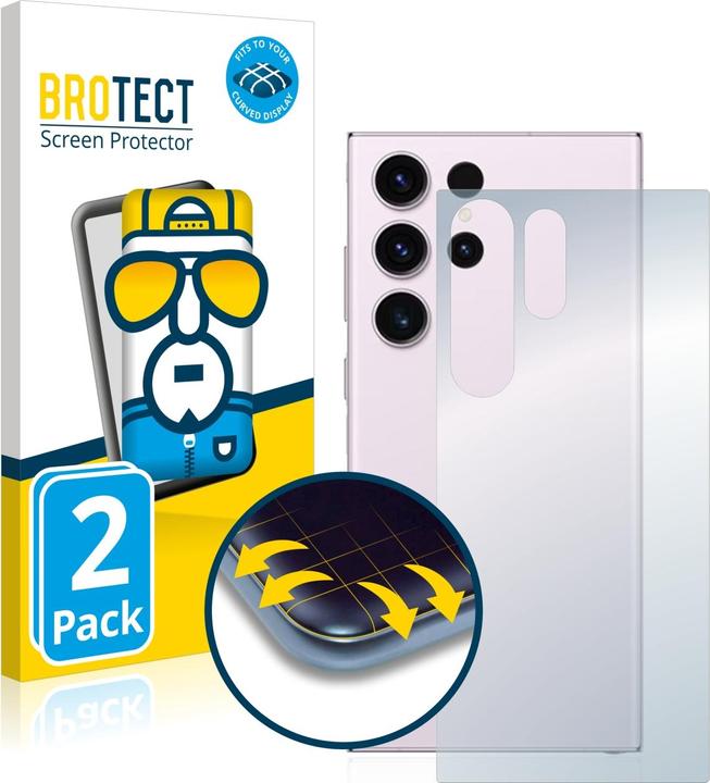 Actual product image BROTECT Full-Cover Protector (2 pcs., Samsung Galaxy S23 Ultra)