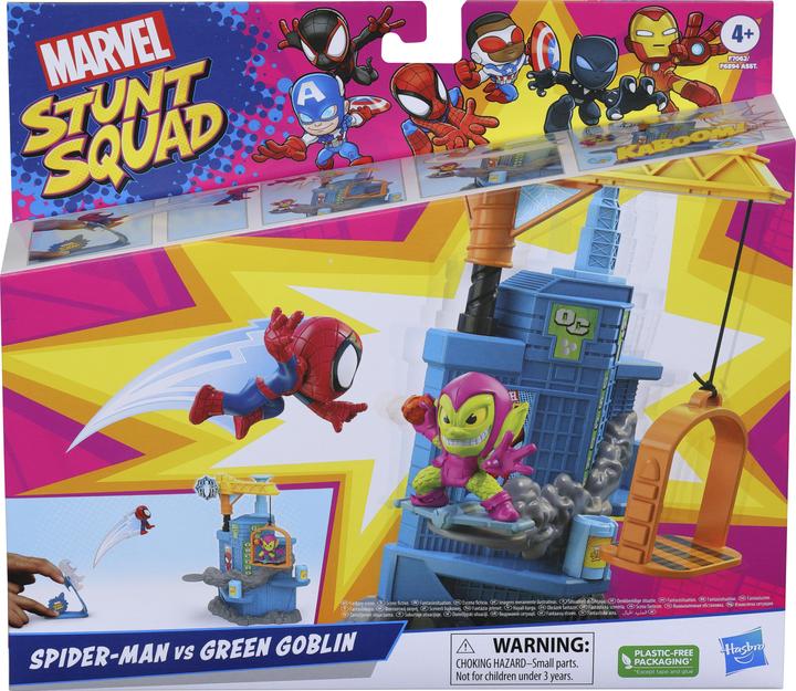 Produktbild Hasbro F70625X0 Spiderman STUNT SQUAD Mini Playset