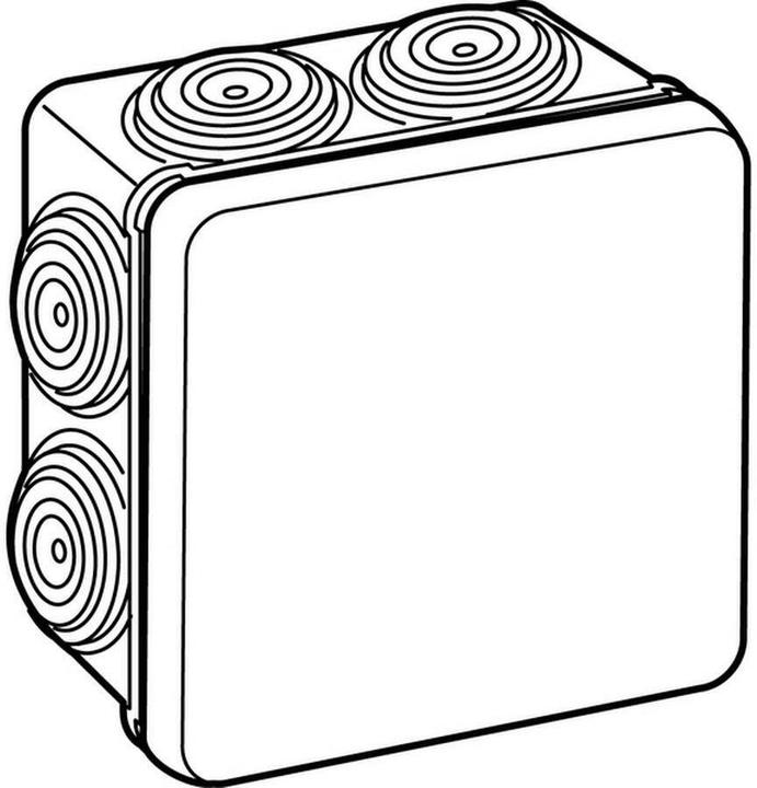 Produktbild Legrand Abzweigdose Plexo AP, nass IP55, Weiss 80 x 80 x 45 mm