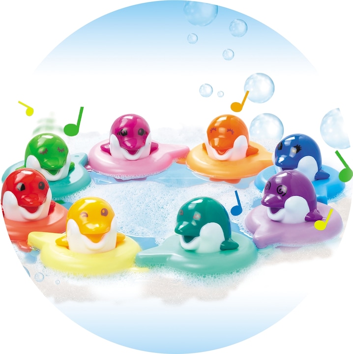 Actual product image Tomy Do-Re-Mi Dolphins