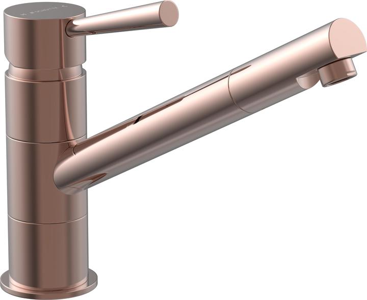 Actual product image Schütte Kitchen tap CORNWALL Sink mixer tap copper look Swivelling 79145
