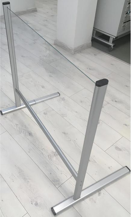 Actual product image Franken Spit shield transparent 100,0 x 65,0 cm (100 x 65 cm)