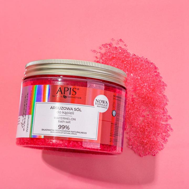 Actual product image Apis Natural Cosmetics Apis - Bath Salt Bath Watermelon 650g (Bath salts)