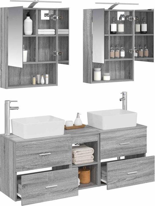 Produktbild vidaXL Badezimmer Set Modern
