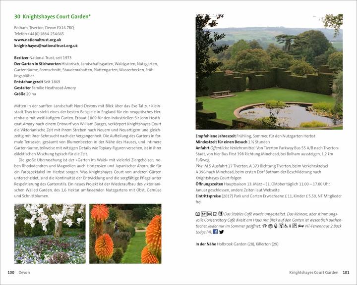 Produktbild Gartenreiseführer Südwestengland (Deutsch, Heidi Howcroft, 2017)