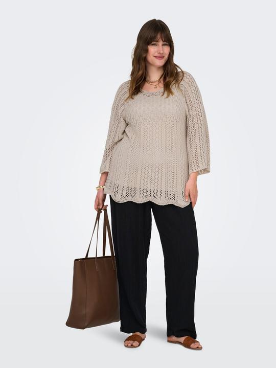 Image du produit Only Coupe normale Col rond Plus Pull Pull en maille (L)