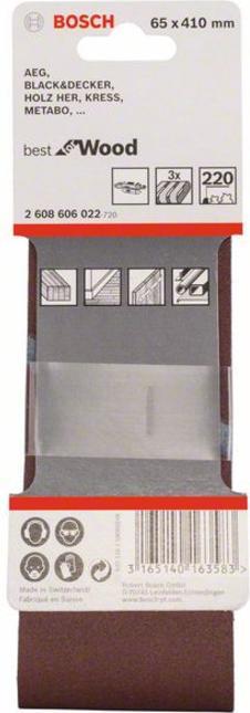 Produktbild Bosch Professional Zubehör Pro X440 Schleifband (220)
