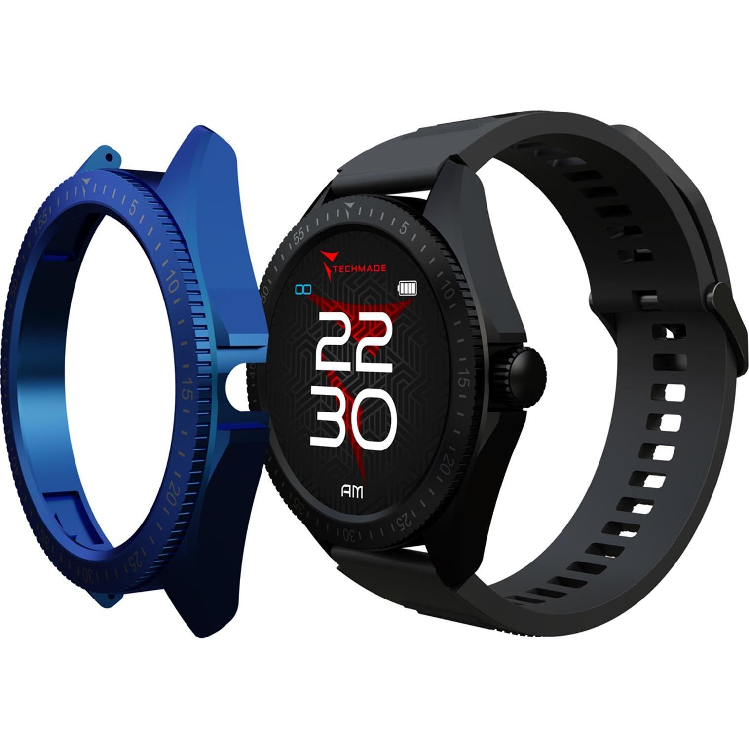 Techmade SmartWatch ROCKS BLUE TM-ROCKS2-FBKBL, Smartwatch