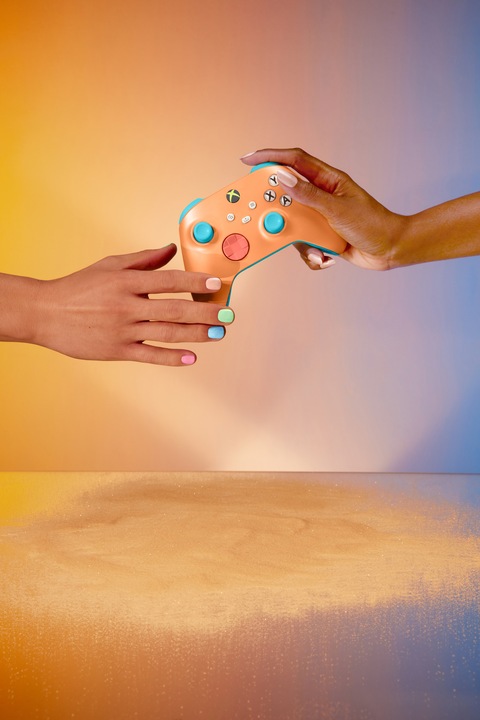 Produktbild Microsoft Xbox Wireless Controller - Sunkissed Vibes OPI (Special Edition) (Xbox Series X, Xbox Series S, Xbox One X, Xbox One S, PC)