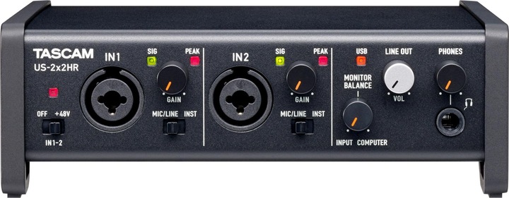 Produktbild Tascam US-2x2HR (USB)