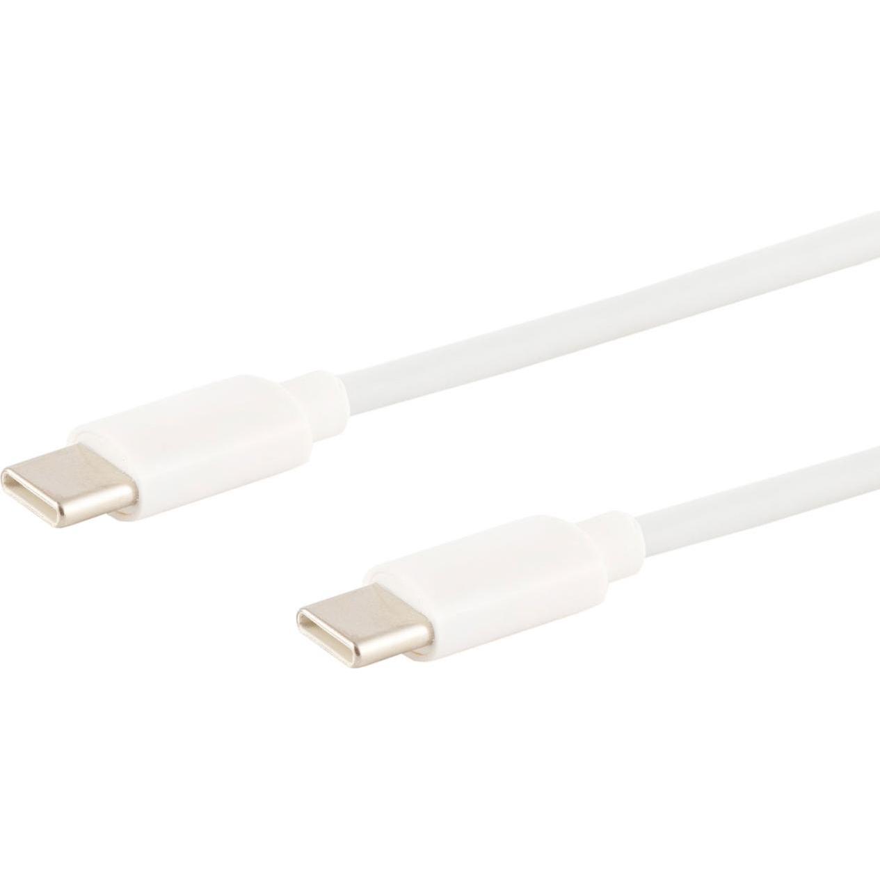 Thumbnail - Shiverpeaks S/CONN maximum connectivity USB Lade-Sync Kabel, USB C Stecker auf USB-C Stecker, 2.0, ABS, weiss, 2 (2 m), ...