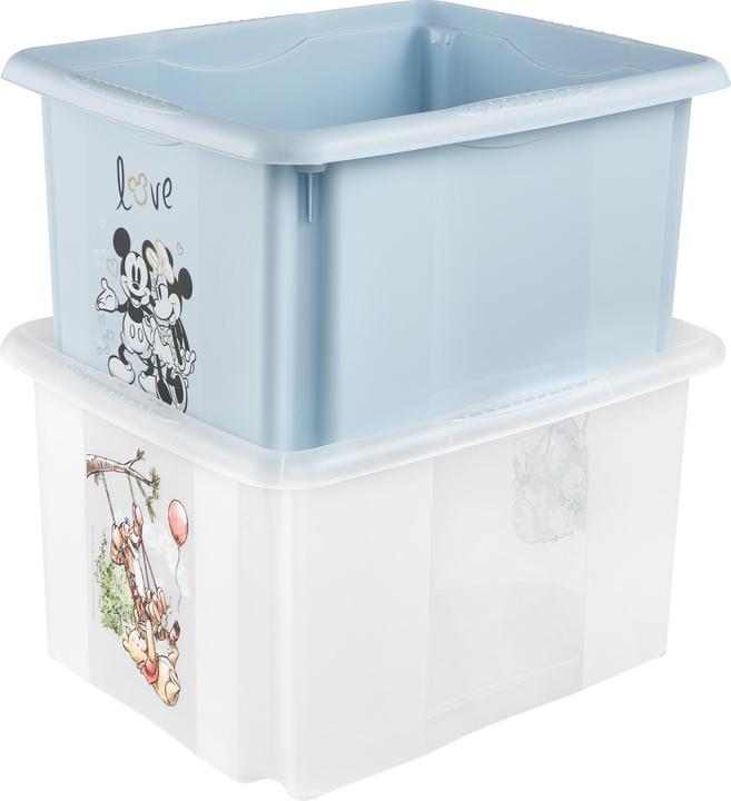 Productafbeelding keeeper karolina set met deksel winnie (42,5 x 35,5 x 22,5 cm, 24 l)