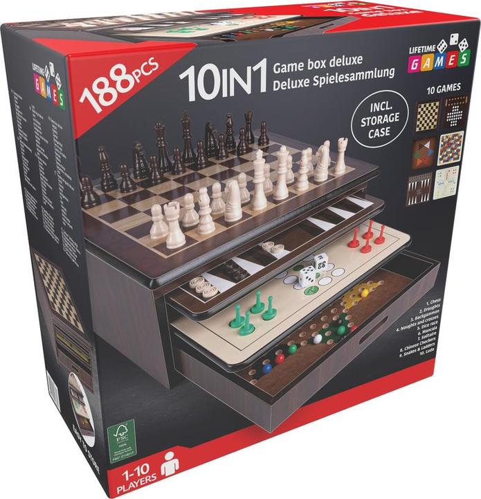 Produktbild Lifetime Spielebox Deluxe (Multilingual)