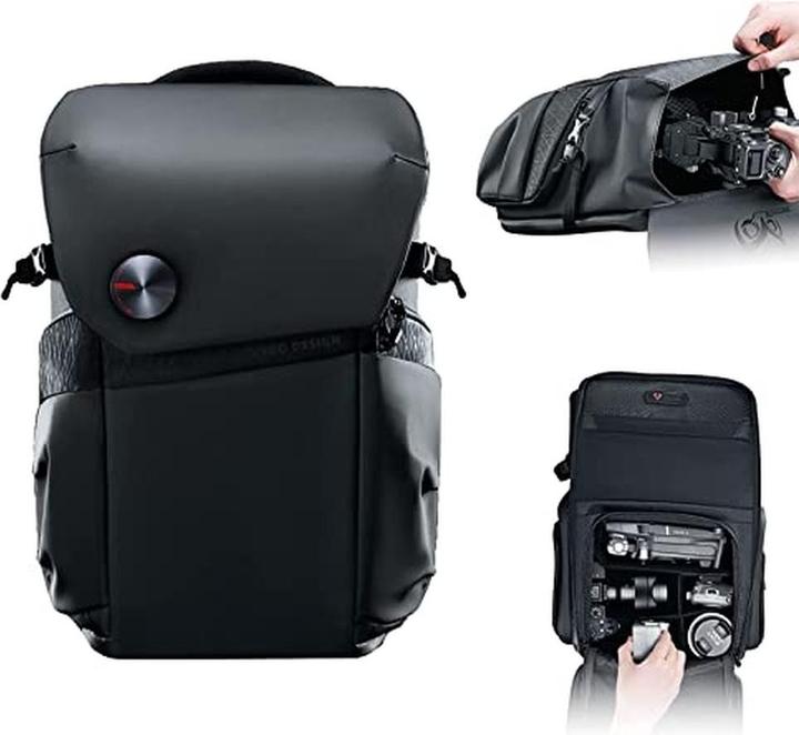 VSGO Black Snipe 20l Commuting Camera Backpack (Foto rugzak, 20 l)