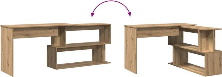 Image du produit vidaXL Eckschreibtisch (50 x 50 x 76 cm)