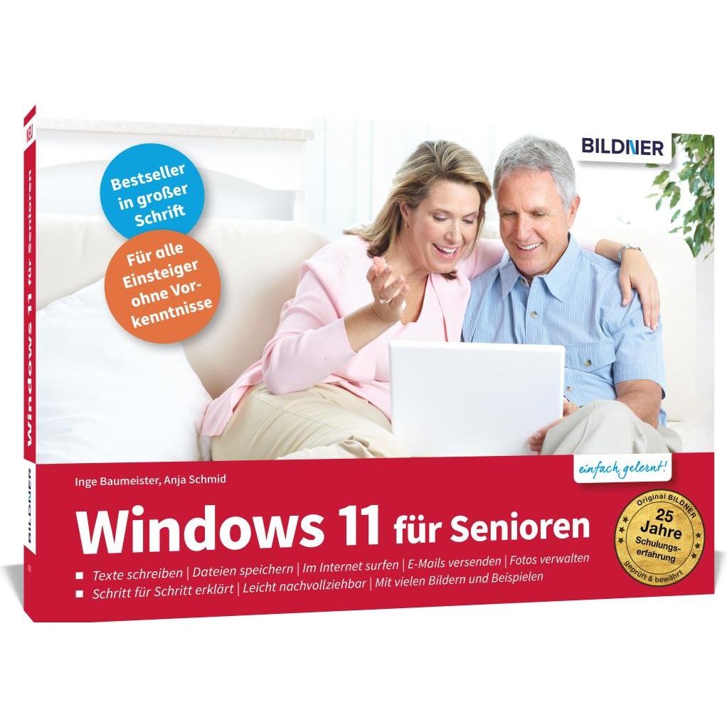 Windows 11 für Senioren, Fachbücher von Anja Schmid, Inge Baumeister