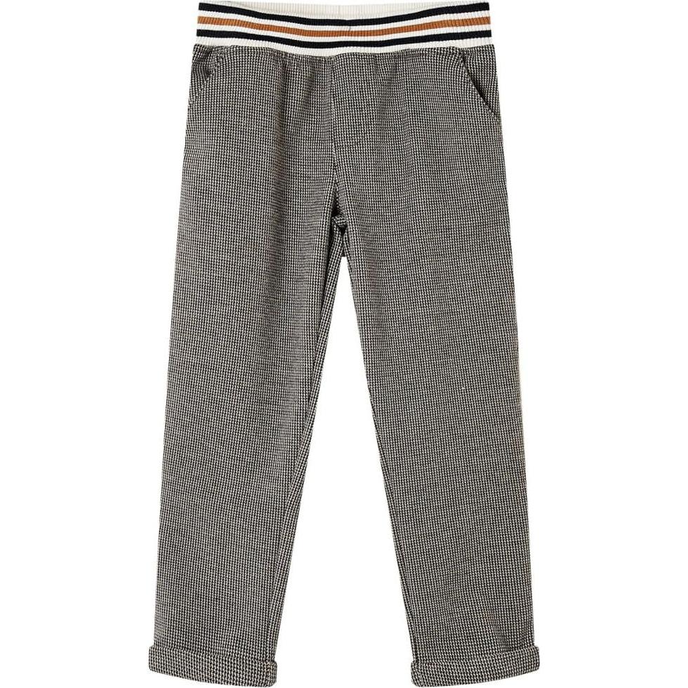 VidaXL, Jungen, Hosen, Kinderhose Ecru 128,Material: 70 % Baumwolle. 25 % Viskose, Braun, (128)