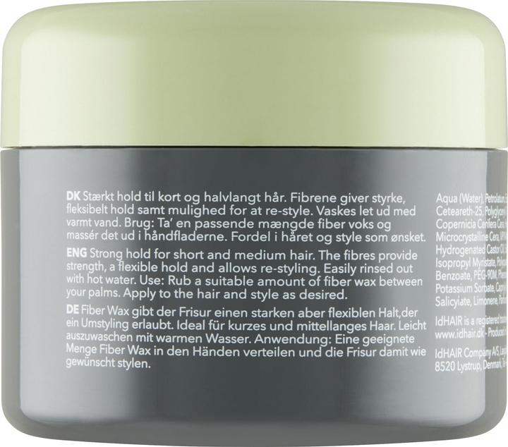 IdHair Fiber Wax Haarwachs 100 ml (Haargel, 100 ml)