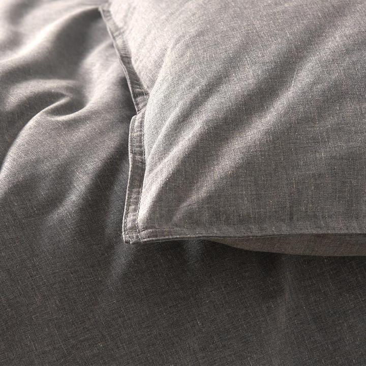 Immagine prodotto Traumschlaf Basic Chambray (Set di biancheria da letto, 155x220 cm + 80x80 cm)