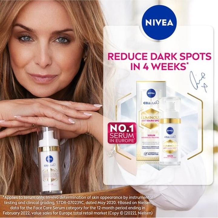 Produktbild NIVEA Cellular LUMINOUS 630 Anti-Dark Spot Advanced Treatment Serum 30ml für Frauen (30 ml)