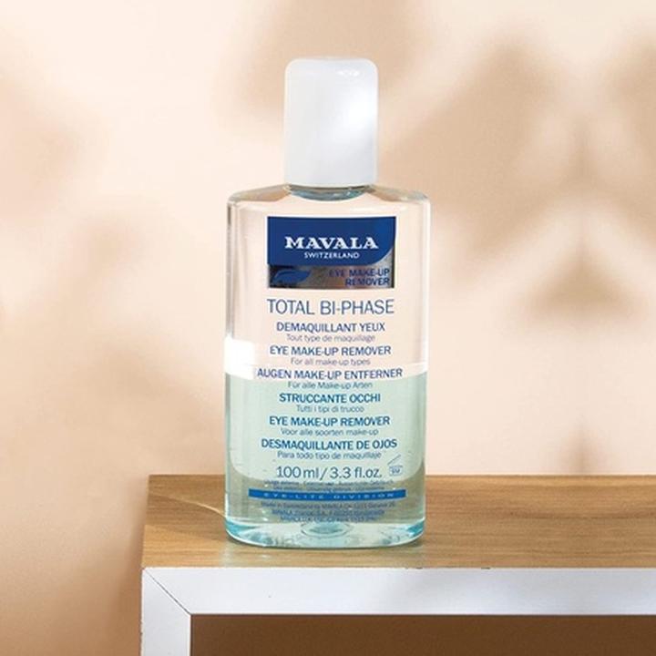 Actual product image Mavala Total Bi-Phase Eye Make-up Remover (Make-up remover, 100 ml)