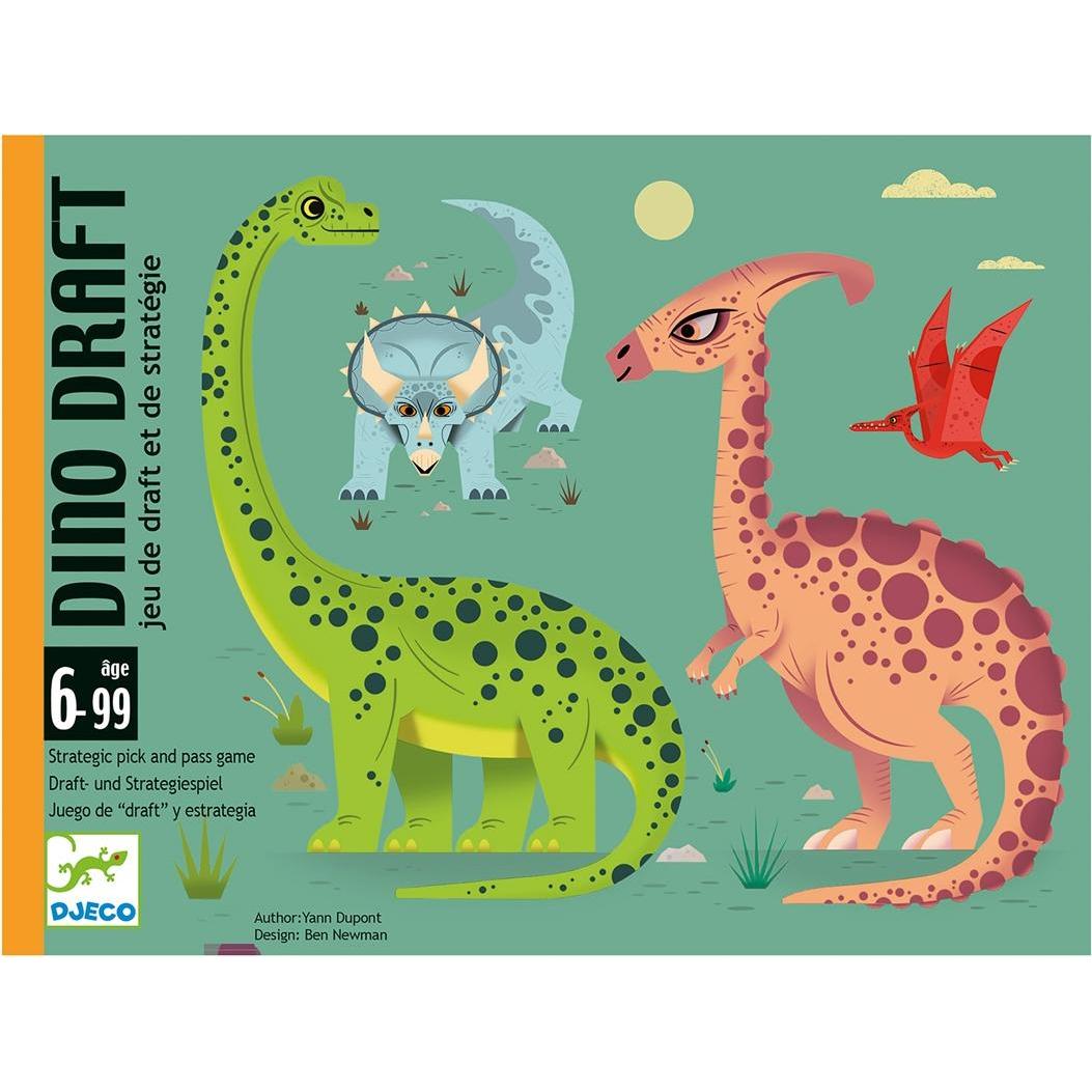 Djeco Kartenspiel Dino Draft (Multilingual)