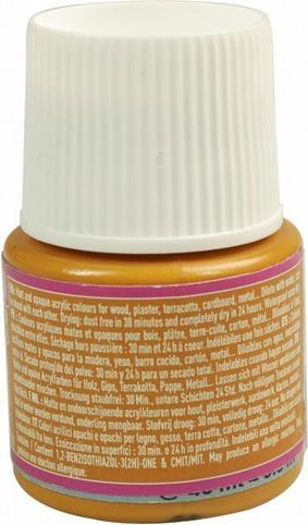 Productafbeelding Pebeo Deco Matte Acryl Kleuren (Oker, 45 ml)