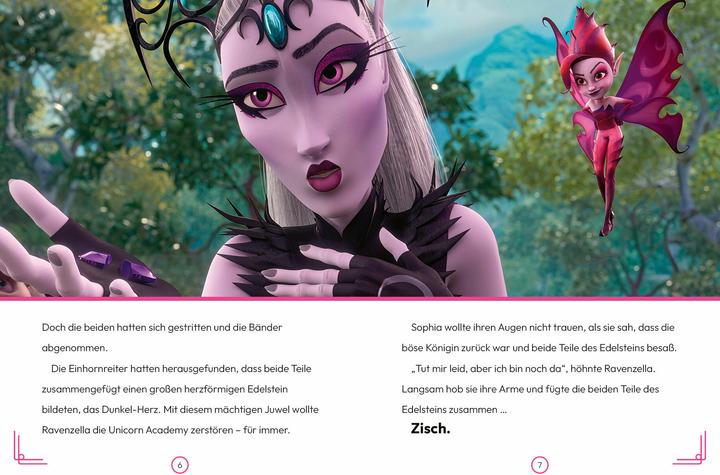 Actual product image Unicorn Academy – Ravenzellas Rache (German, Cornelia Stoll, Unicorn Academy, 2025)