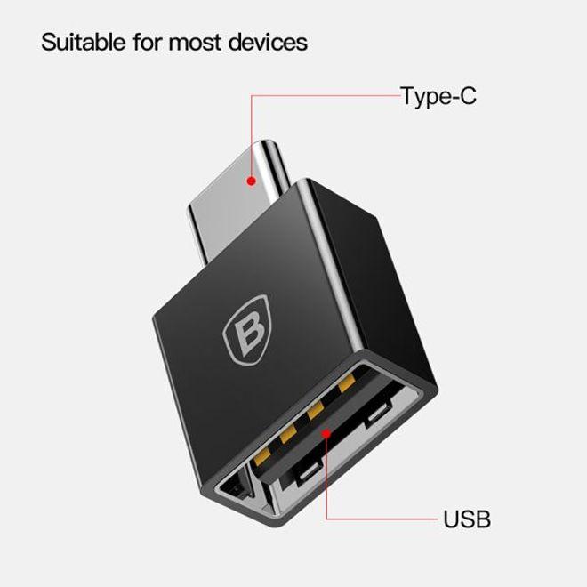 Image du produit Baseus Exquis OTG (USB Type C, USB-A)