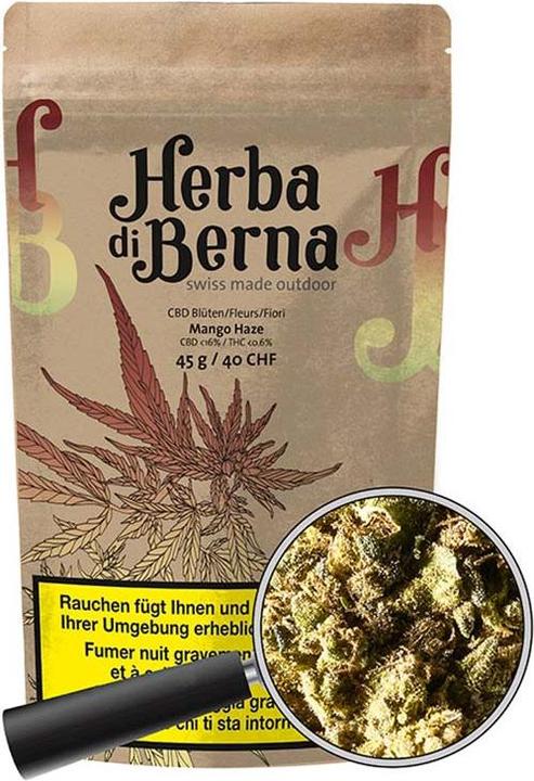 Image du produit Herba di Berna Mango Haze (45 g, Extérieur)