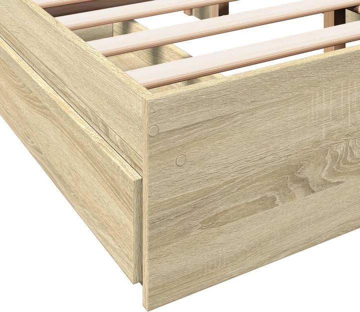 Actual product image vidaXL Bettgestell (135 x 190 cm)