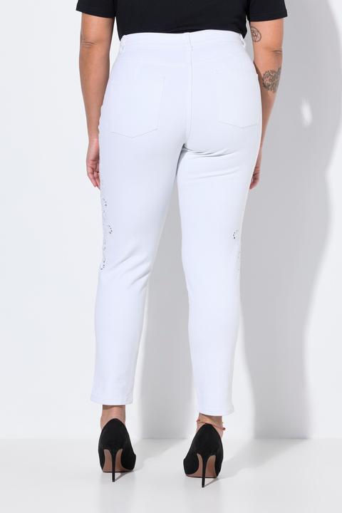 Produktbild Miamoda Skinny-Jeans, Slim Fit, Stickerei, 5-Pocket (56)