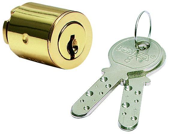 Actual product image Kaba Surface-mounted cylinder 8, type 1008 C (Cylinder key)