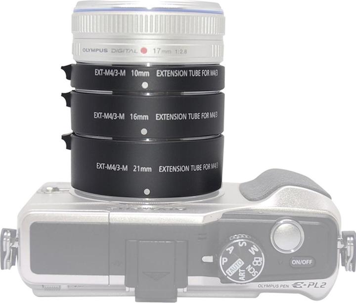 Produktbild McoPlus Ext-MICRO4/3 Metal Extension Tubeset 10+16+21