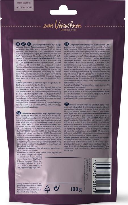 Image du produit Happy Dog Friandise Soft Snack Ireland, 100 g (Adulte, 10 pcs, 100 g)