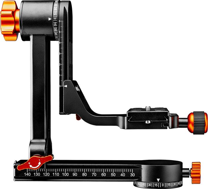 Walimex pro pro Gimbal Head A20 Aluminium (3-Wege-Neiger)