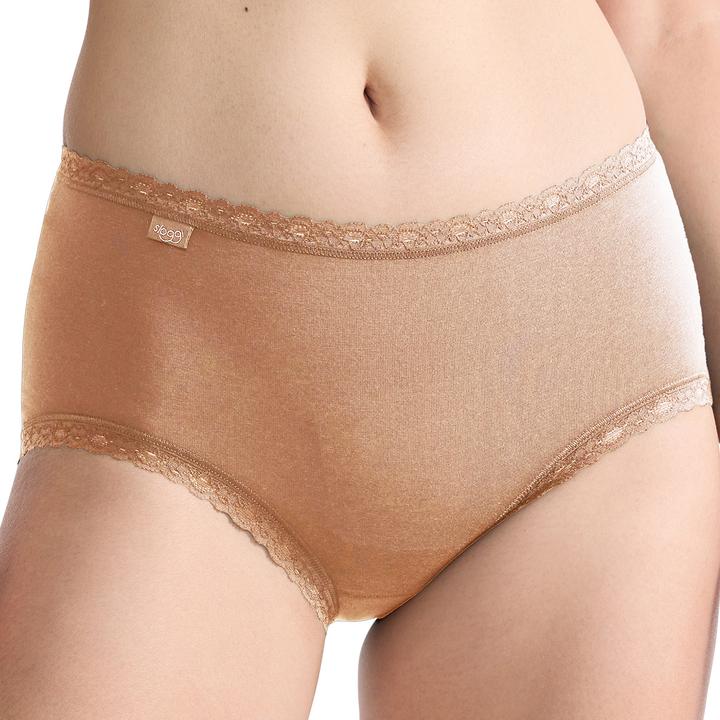 Produktbild Sloggi 9er Pack 24/7 Cotton Lace Midi Slip (M, 9er Pack)