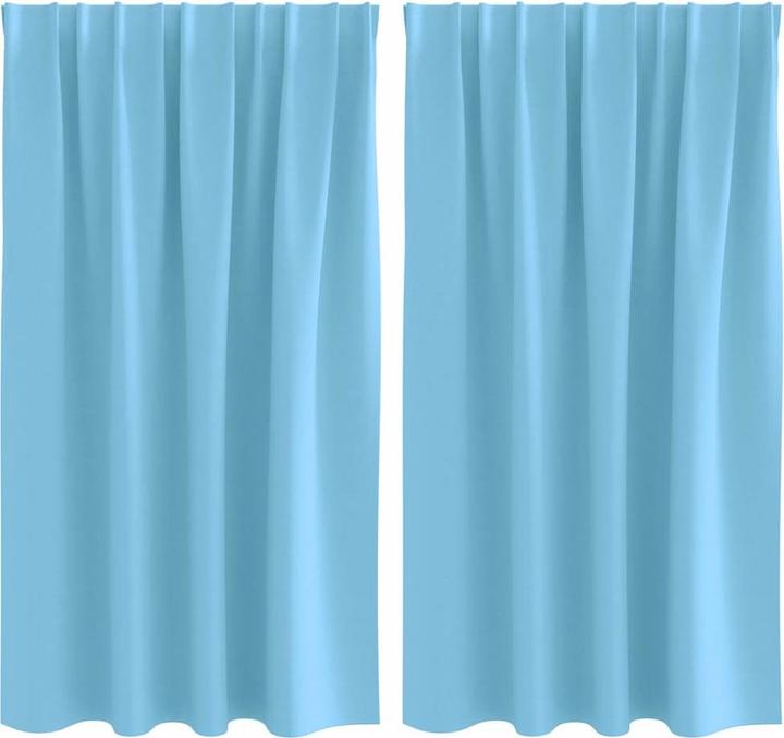 Actual product image vidaXL Verdunkelungsvorhänge (140 x 140 cm)