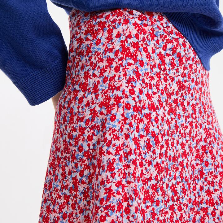 Actual product image La Redoute Collections Ausgestellter Maxirock (48)