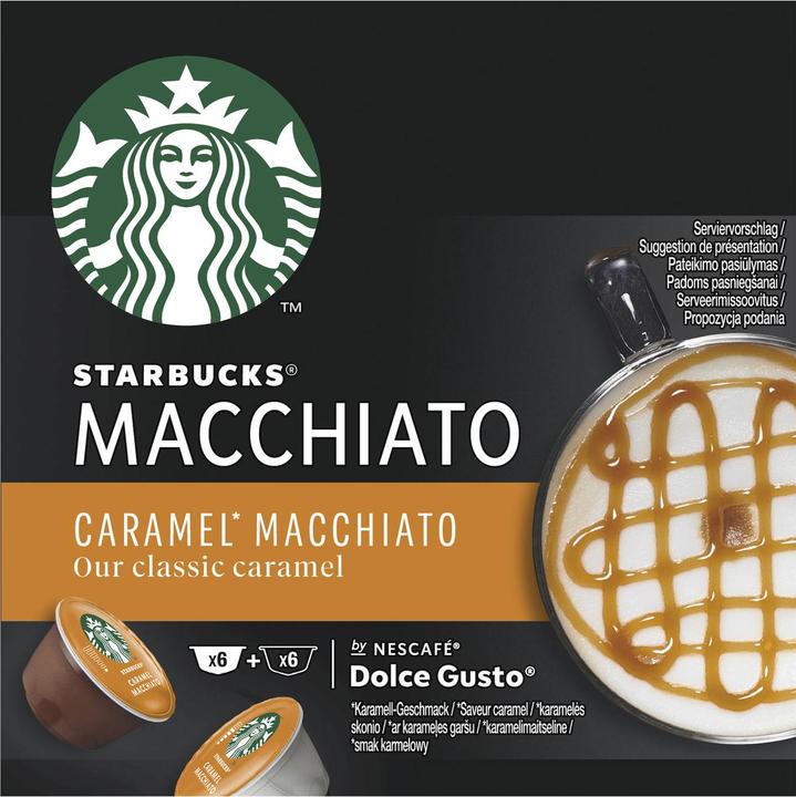 Produktbild Starbucks Caramel Macchiato by Nescafé Dolce Gusto (6 x Port.)