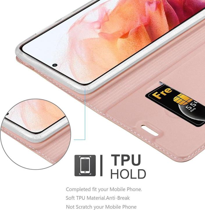 Actual product image Cadorabo Book Classy Style Cover (Samsung Galaxy S21 5G)